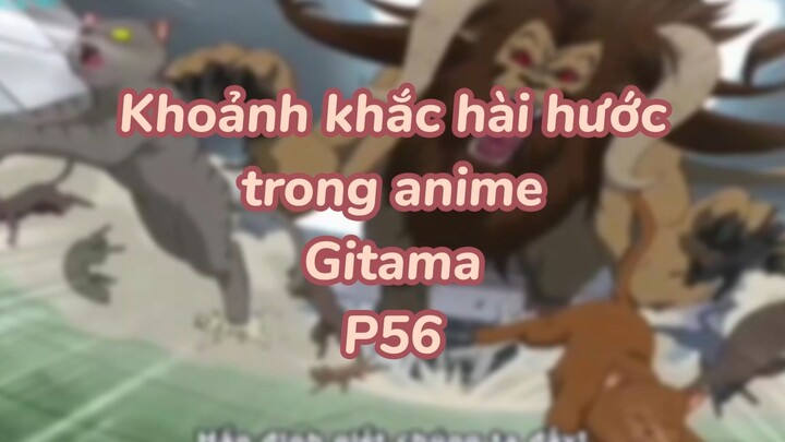 Khoảng khắc hài hước trong anime Gintama P58| #anime #animefunny #gintama