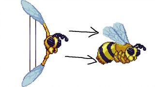 [Terraria] What happens if the bee's knee bow hits the queen bee?