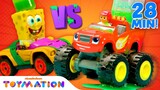 Best of Nickelodeon SLIME Versus Competition w/ SpongeBob, Blaze & More! | Toymation Games