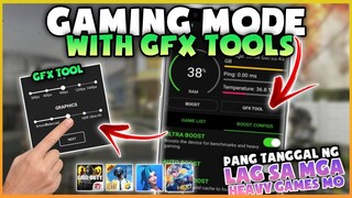 GAMING MODE FOR ALL GAMES!! Solid GameBooster With Gfx Tools Para Sa Lahat Ng Games