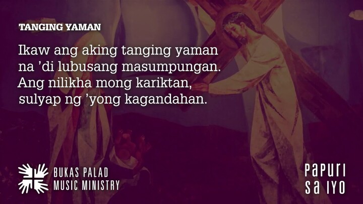 Songs for Online Mass: TANGING YAMAN