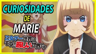 ⚪ 7 CURIOSIDADES de MARIE [la SANTA IMPOSTORA] - Otome Game Sekai Wa Mob Ni Kibishii Sekai Desu ⬜