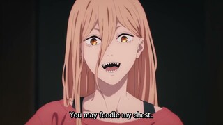 She let Denji Fondle with Her Breasts.. | Chainsaw Man Episode 4