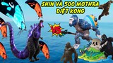 GTA 5 - Shin Godzilla kéo 500 Bướm khổng lồ Mothra tiêu diệt Đảo King Kong - Lớp phóng xạ 3 | GHTG