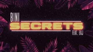 BINI | 'Secrets' (feat. eaJ) Official Lyric Video