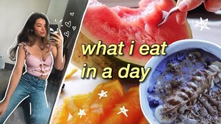 what i eat in a day to stay healthy (REALISTIC & vegan!)