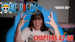 One Piece Baratie Arc| CH 42-68 | First Time Reading/Review/Recap