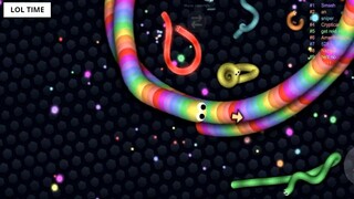 Slither.io A.I. 200,000+ Score Epic Slitherio Gameplay #82- 7