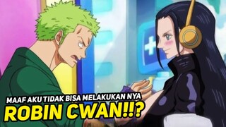 GILLAA!! ALASAN ZORO TIDAK TERTARIK DENGAN WANITA LAIN DI DUNIA ONE PIECE!!? ONE PIECE TERBARU