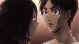 Eren feelings/caring moments to Mikasa