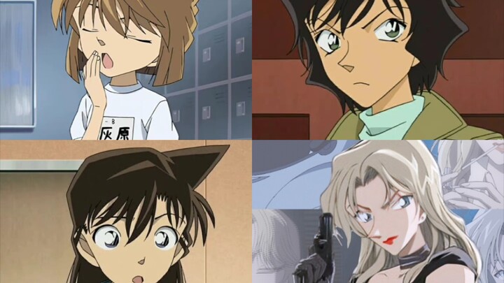 [ Detective Conan Female Group Portrait ][Cart Mixed Cut]◎teeth◎