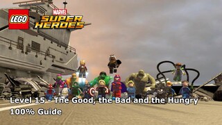 #15 The Good, the Bad and the Hungry 100% Guide - LEGO Marvel Super Heroes