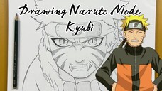 Drawing Naruto Mode Kyuubi Sangar