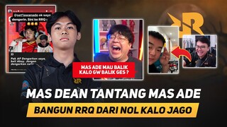 RRQ Aboy Sudah Sampai Pak AP ! Mas Dean Tantang Mas Ade Bangun RRQ ! Wah RRQ Ade is Rill Kah ?