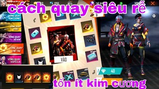 garena free fire| #198 bỏ kim cương test full tỉ lệ vòng quay chế tác ngầu nhất ob21 thuật pháp