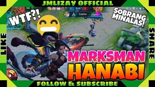 MOBILE LEGENDS WTF MOMENTS!|Sobrang minalas si HANABI:  Paano Kaya Ako Makatakas? #mobilelegendsbang