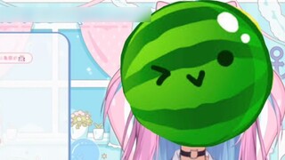 Aqua: If you say I look like a watermelon, I’ll beat you up!