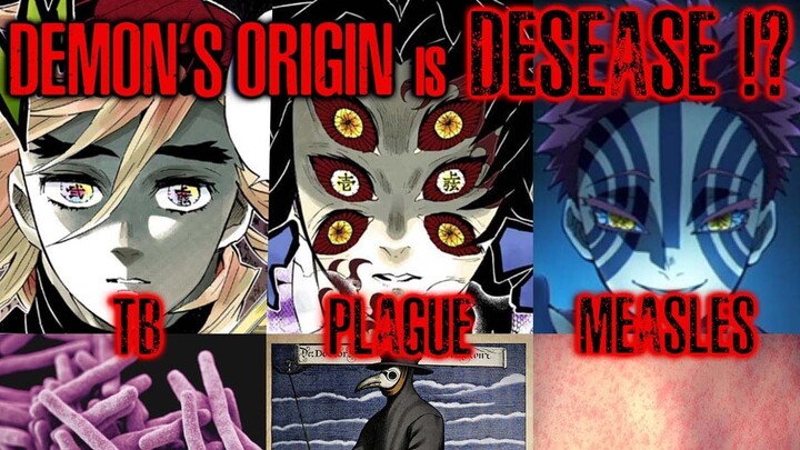 [demon slayer]The origins of upper rank demons are dope! Akaza's is Measles, Doma's is TB and...