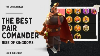 PASANGAN DUET COMANDER KVK 1  | Rise of Kingdoms Indonesia