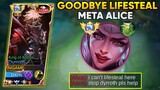 GOOD BYE 8K MMR ALICE DYRROTH IS THE BEST COUNTER TO YOUR UNLI LIFESTEAL | TUTORIAL BUID MLBB