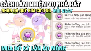 HƯỚNG DẪN LÀM NHIỆM VỤ MỚI NHẤT KIẾM 200 ''ĐÁ QUÝ'' MUA TRANG PHỤC KÌ LÂN TRONG PLAY TOGETHER