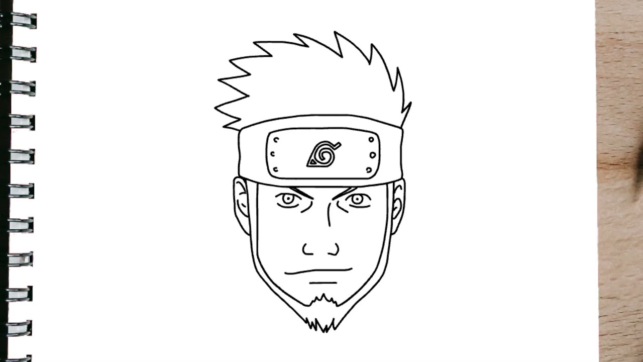 Aprenda a desenhar o Naruto passo a passo  Sketsa, Ilustrasi karakter,  Sketsa anime