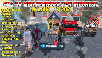 600 MB!! Gta Sa Lite Mod Kemerdekaan Indonesia || 17 Agustus 2021 No Lag No Fc