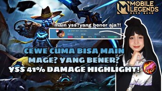 GA PEDULI YSS MASIH DI TIER B! AKU BAKALAN TETEP PAKE :( | Mlbb Highlights