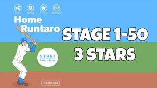 Home Runtaro Stage 1-50. 3 Stars Walkthrough | hap Inc.