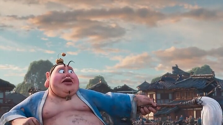 Taiyi Zhenren: Rebuilding the body is not as important as eating #movieNezha: The Devil Boy Conquers