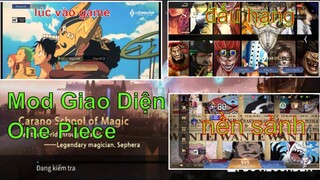 Hướng Dẫn Mod Giao Diện One Piece Hình Nền Sảnh - Đấu Hạng - Video Vào Game Liên Quân Mobile Mùa 13