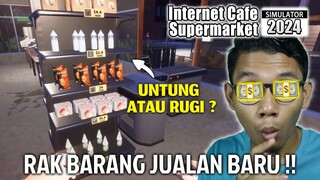 KITA RAK JUALAN BARU & MAKIN SIBUK ??!! INTERNET CAFE SUPERMARKET SIMULATOR 2024 MALAYSIA #2