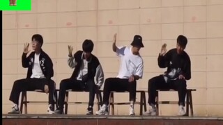 Nam sinh trung học sắp tốt nghiệp đã cover lại điệu nhảy của Zhang Yixing tại trường... Veil