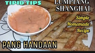 Lumpiang Shanghai Pang Handaan (Simple Recipe) Tipid tips!!