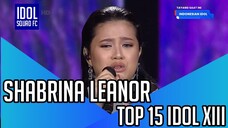 SHABRINA LEANOR - SELAMAT JALAN KEKASIH | TOP 15 INDONESIAN IDOL XIII |