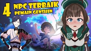 4 NPC TERBAIK MENURUT PEMAIN GENSHIN IMPACT