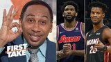 FIRST TAKE | "Butler give a presents to Embiid's return" - Stephen A. on Miami Heat vs 76ers Game 4