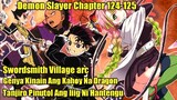 Tanjiro Pinutol Ang liig Ni Hantengu | Genya kinain Ang kahoy Na Dragon | Chapter 124-125 |  SV-Arc