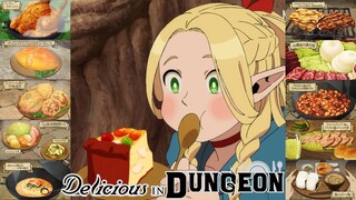 EVERY FOOD from Dungeon Meshi Delicious in Dungeon
