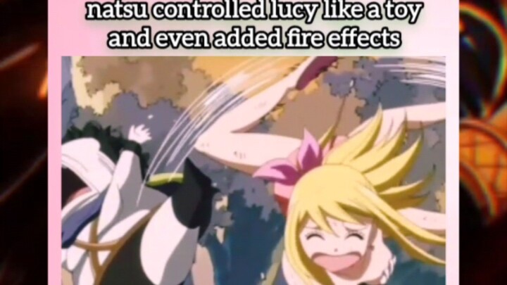 Lucy getting control by natsu
