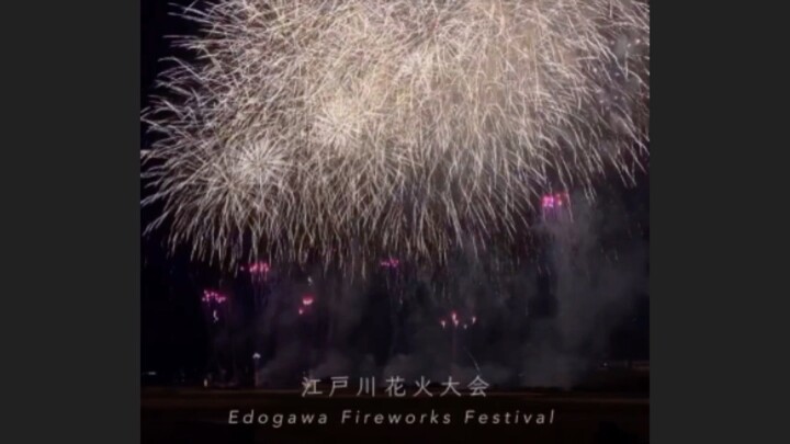 Edogawa fireworks Festival