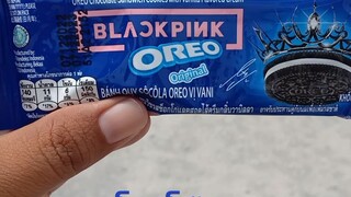 ขนมโอริโอ้ black pink สมัยเด็กยุคโชวะ  Oreo đen hồng từ thuở Showa