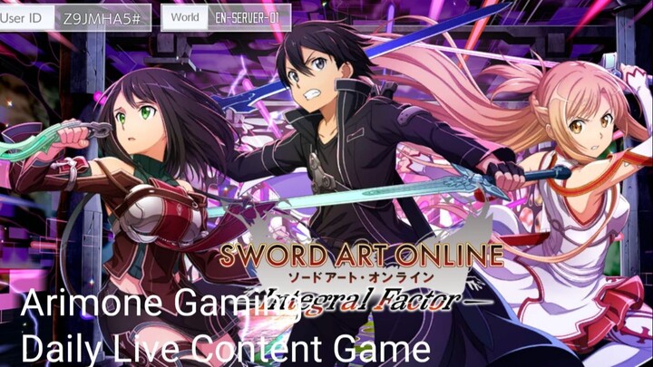 Sword Art Online Integral Factor