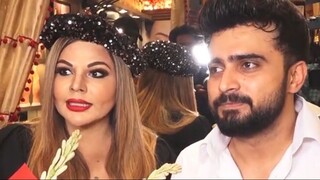 #RakhiSawant REACTION On #AdilKhan 🔥 At Nail Art Shop Opening