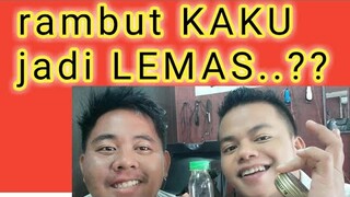 rambut kaku jadi lemas | tips perawatan rambut kaku