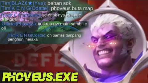 PHOVEUS.EXE - MOBILE LEGENDS FUNNY MOMENT