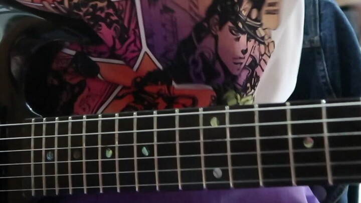 【JOJO】Bibi tekan~~Sampul gitar elektrik Tiga bersaudara di bawah bulan muncul BGM