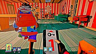 CRAZY Battle with Brave & Bagger vs Totally Reliable SCARY Neighbor! *Return of the Guest Map 2 *SN*