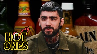 Zayn Malik Lets the Tears Flow While Eating Spicy Wings | Hot Ones