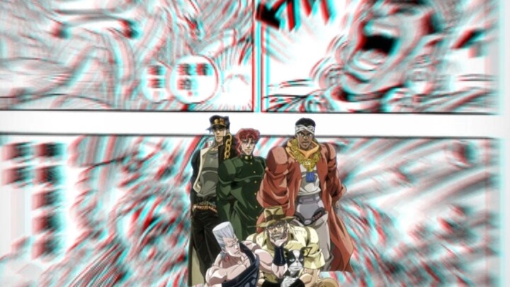 When Jotaro Kujo meets Kakyoin and the others again in the fourth part